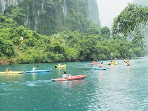 tour động thiên đường - Zipline sông chày hang tối